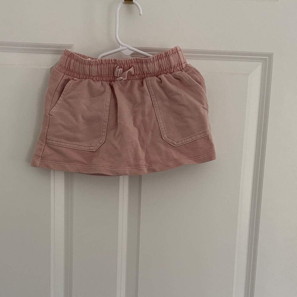 Pink Kids Skort